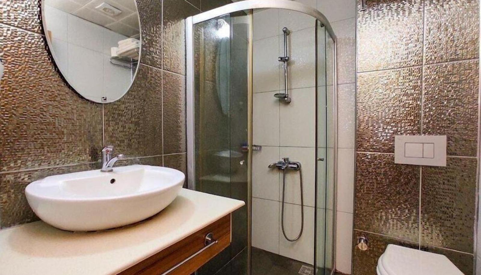 Beautiful Sultan House At Cleopatra Beach 1 With Umbrellas, Balcony, Barbecue, Private 100Mbps Wifi, Smart Tv, Table Games, Vip Trans-Fer - Beautiful Apartmenthouse Alanya Eksteriør bilde